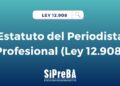 Estatuto del Periodista Profesional (Ley 12.908)