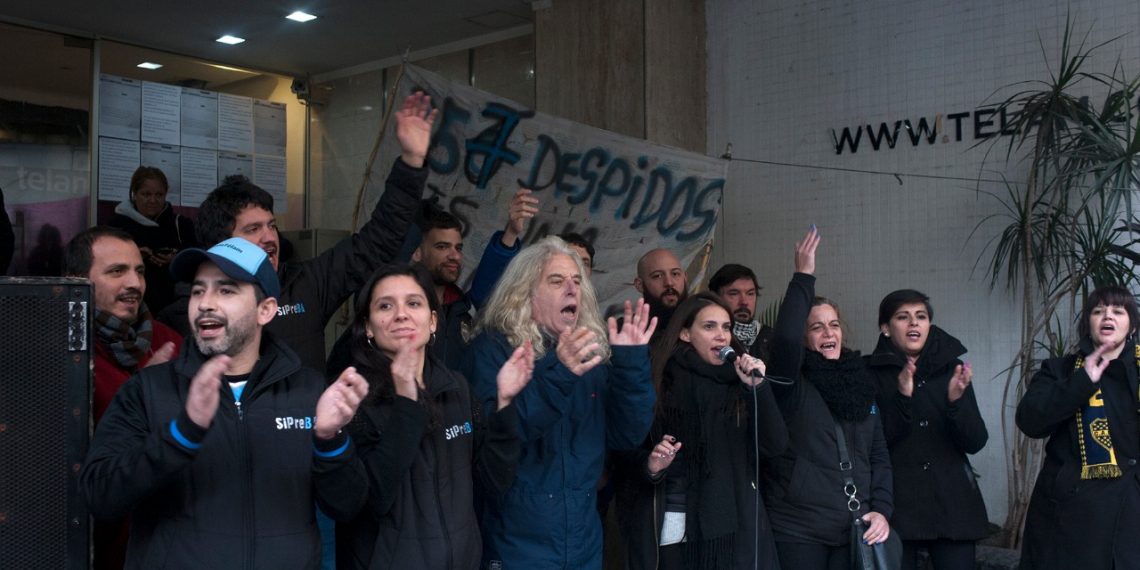 El SiPreBA en la jornada de lucha #TélamUnAño