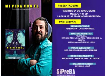 Nazareno Roviello lanzó su libro “Mi vida con él” Una historia sobre la polarización