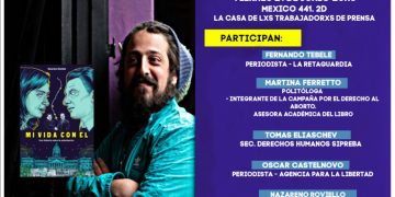 Nazareno Roviello lanzó su libro “Mi vida con él” Una historia sobre la polarización