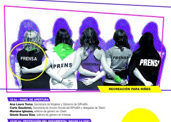 Pre-encuentro de trabajadoras de prensa