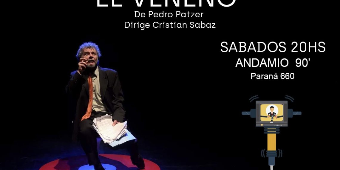 Nuevo beneficio para afiliadxs: 2×1 para la obra “EL VENENO”