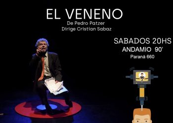 Nuevo beneficio para afiliadxs: 2×1 para la obra “EL VENENO”