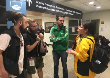 Los periodistas argentinos detenidos en Chile fueron liberados y se les permitió ingresar