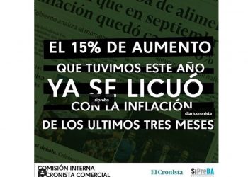 El Cronista: Lxs trabajadorxs votaron continuar con el plan de lucha