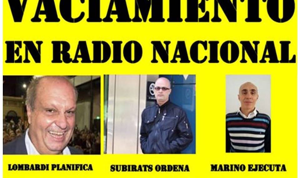 Radio Nacional: El servicio Informativo se tiñó de amarillo