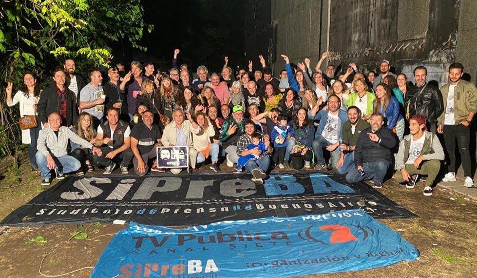 Triunfo del SiPreBA en la TV Pública