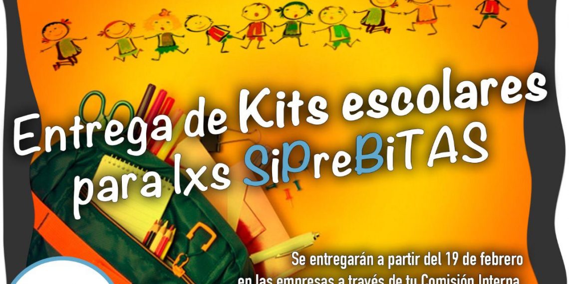Kits escolares del SiPreBA