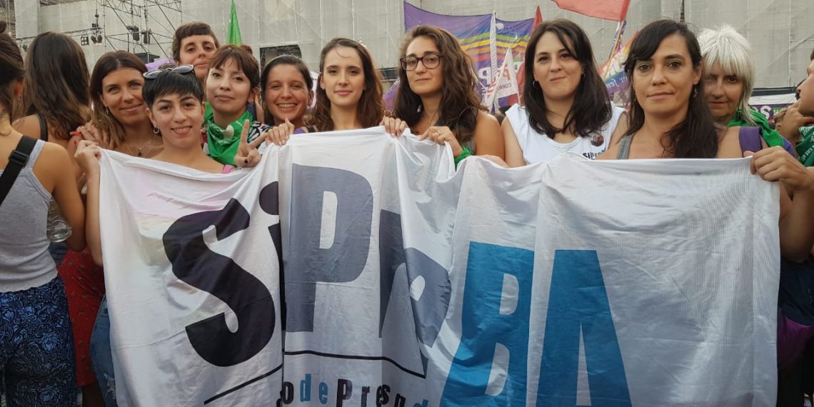 El SiPreBA marchó el 19F por el aborto legal, seguro y gratuito