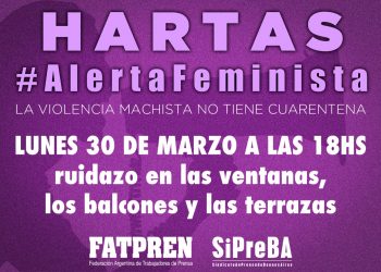 Femicidios sin cuarentena, necesitamos una respuesta