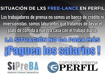 Editorial Perfil: situación de lxs free-lance