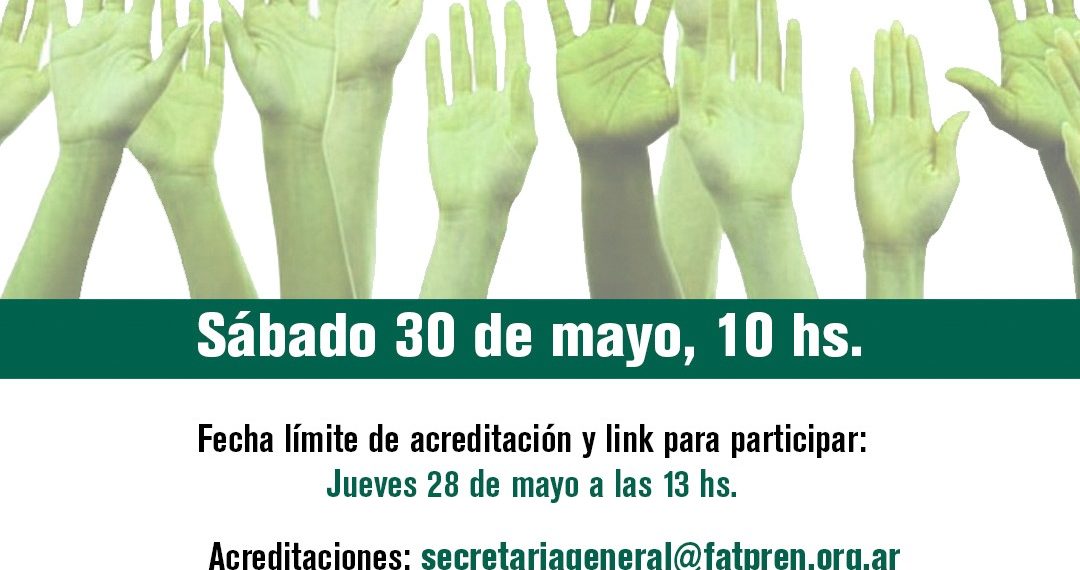 El SiPreBA llama a sus delegadxs a participar del Plenario Nacional de la FATPREN