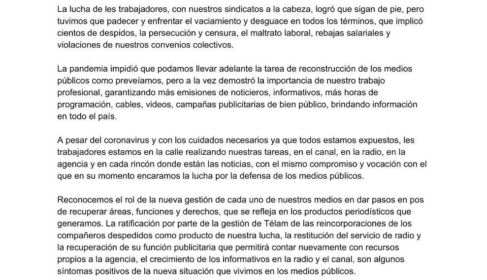 Los Medios Públicos ante la Pandemia