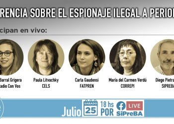 El SiPreBA reclama ante la Justicia por el espionaje ilegal a compañeras y compañeros