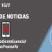 “Apagón de noticias” para exigir recomposición salarial