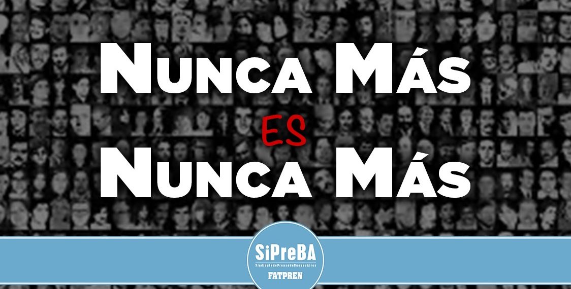 En los medios también decimos: NUNCA MÁS