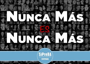 En los medios también decimos: NUNCA MÁS