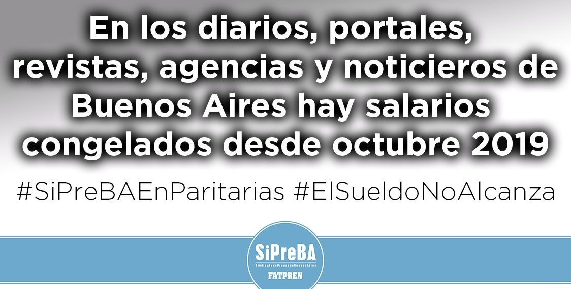 El SiPreBA realizó una nueva jornada de difusión del reclamo salarial
