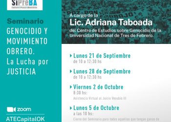 Seminario Genocidio y Movimiento Obrero