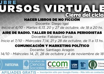 En octubre 2020 seguimos formándonos con cursos virtuales
