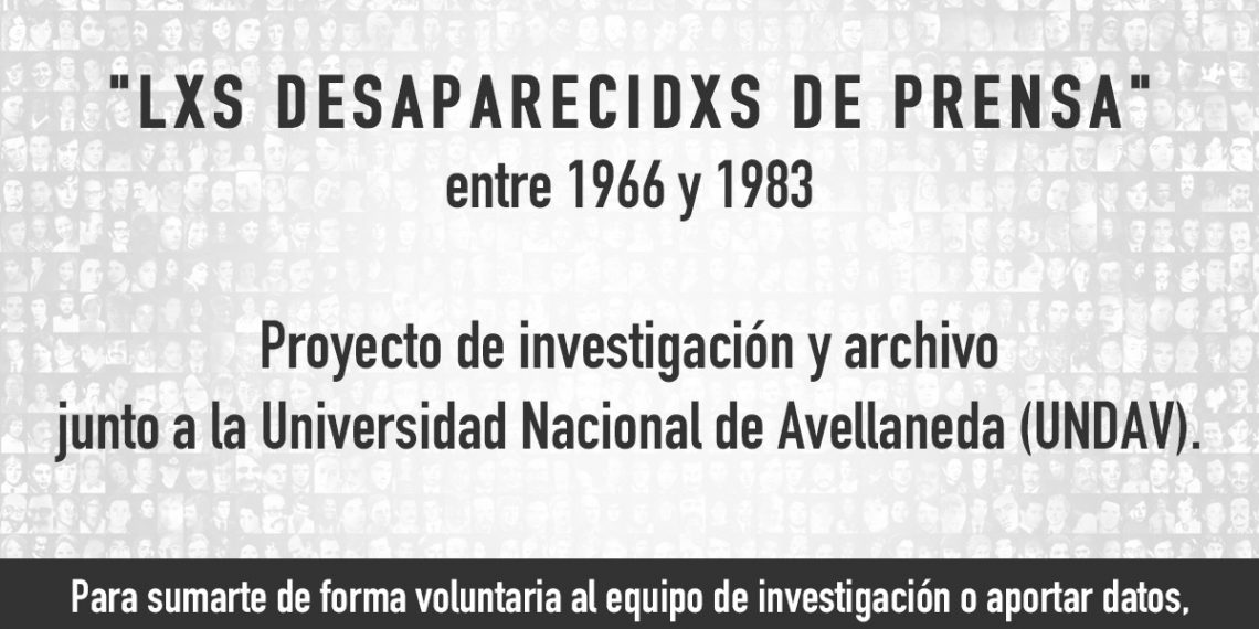 Convocatoria a afiliades del SiPreBA para proyecto de investigación y archivo