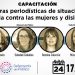 Capacitación: “Coberturas periodísticas de situaciones de violencia contra las mujeres y disidencias”