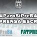 El SiPreBA convoca un paro en prensa escrita este jueves 26/11