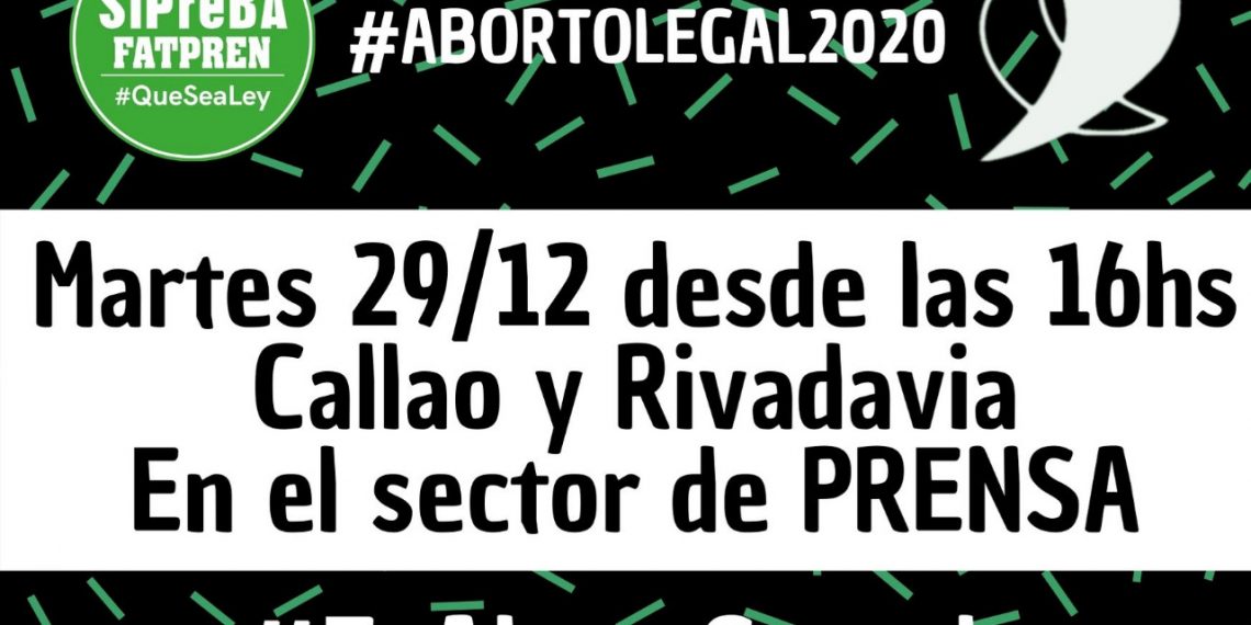 Desde el SiPreBA nos sumamos al pedido de #AbortoLegal2020