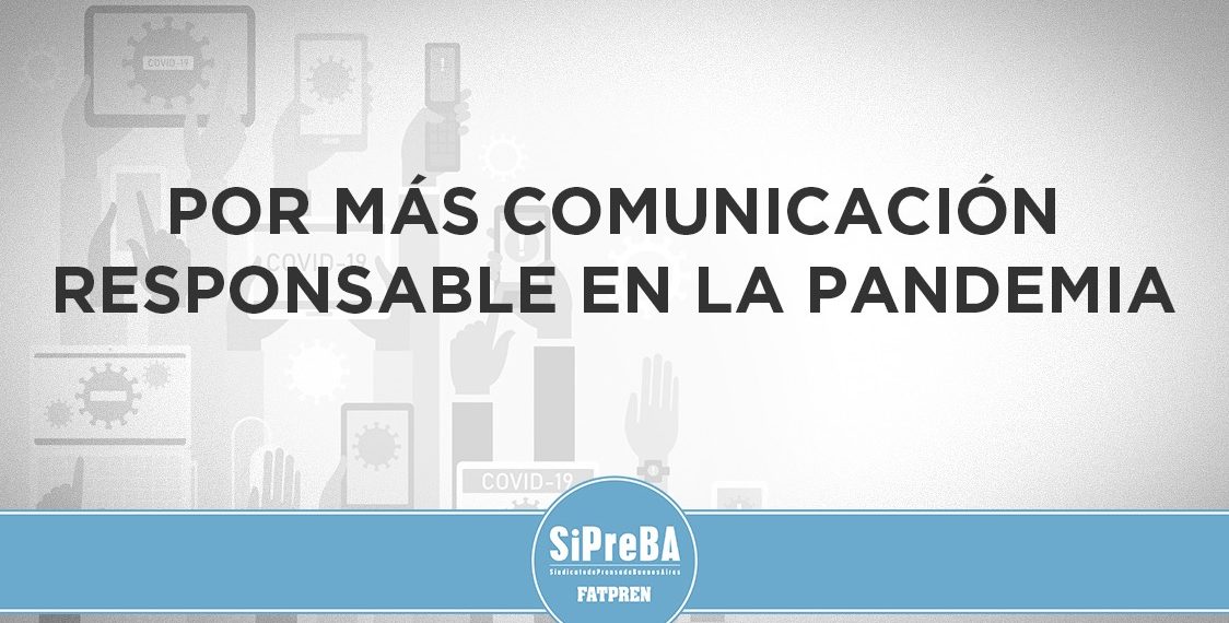 Por más comunicación responsable en la pandemia