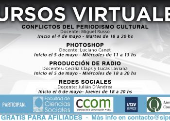 En mayo vuelven los cursos virtuales
