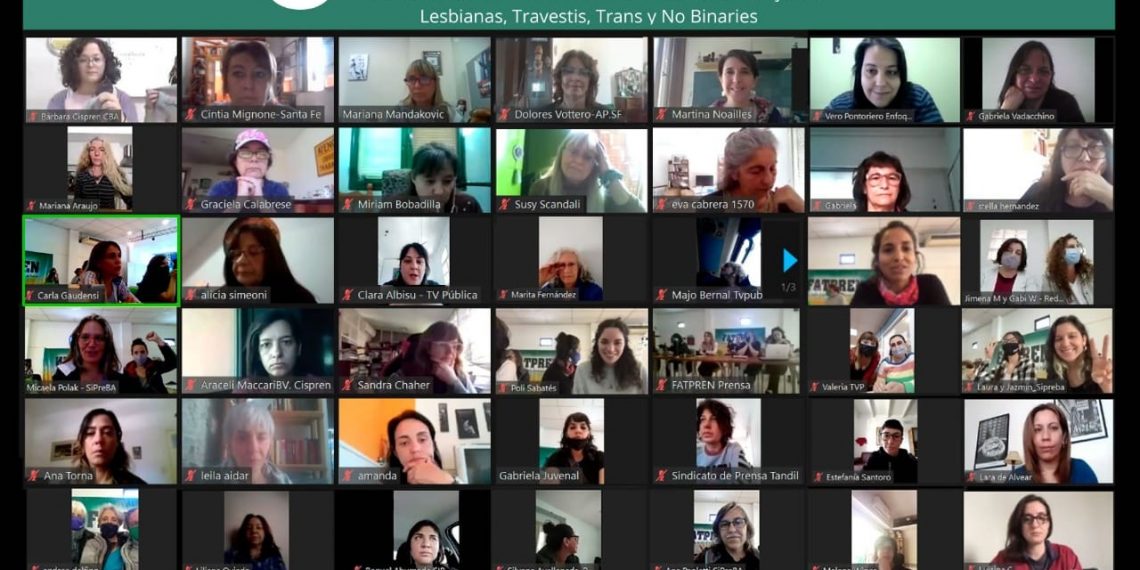 La Asamblea Nacional de Trabajadoras de Prensa exigió la reglamentación de la Ley de Equidad en los Medios