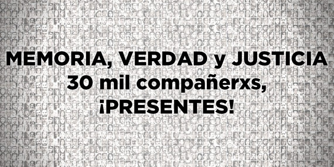 Agenda SiPreBA en la semana de la Memoria
