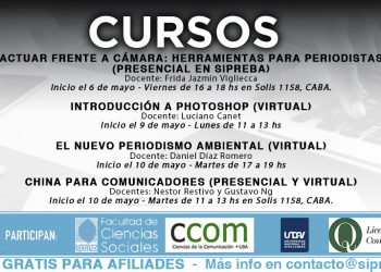 En mayo vuelven los cursos virtuales y presenciales