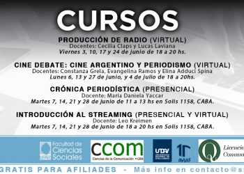En junio 2022 seguimos con los cursos de capacitación presenciales y virtuales