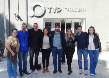 Visita de dirigentes de la Federación Internacional de Periodistas en Buenos Aires