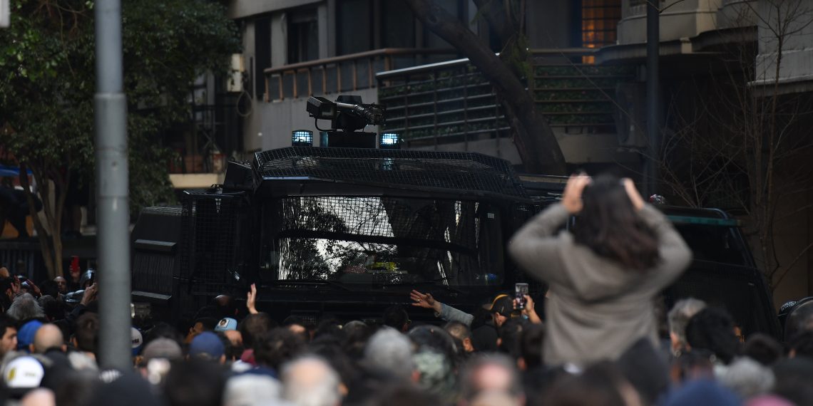 En defensa de la democracia y contra la proscripción, la represión policial y la persecución del activismo político y sindical