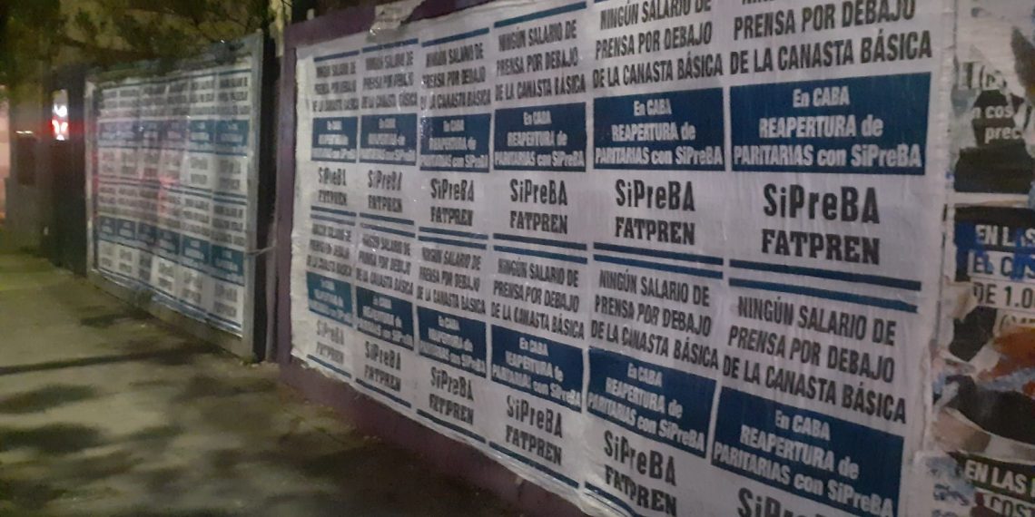 Prensa en lucha por nuestros salarios: así fue la jornada del 5/10