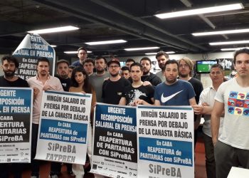 Prensa en lucha por nuestros salarios: así fue la jornada del 5/10