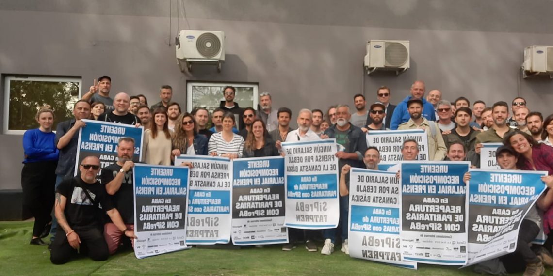 Prensa en lucha por nuestros salarios: así fue la jornada del 5/10