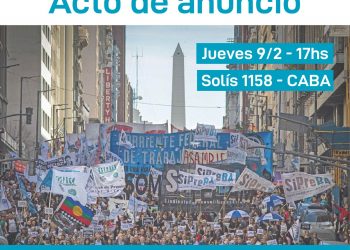 Acto: SiPreBA tiene personería gremial