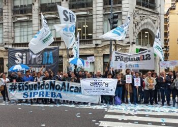 Continúa el plan de lucha en Prensa Escrita: concentramos frente a Página/12