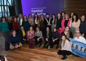 Participamos del acto oficial por la reglamentación de la Ley de Equidad de Género en los Medios