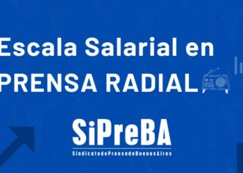 Escala salarial prensa radial 2025