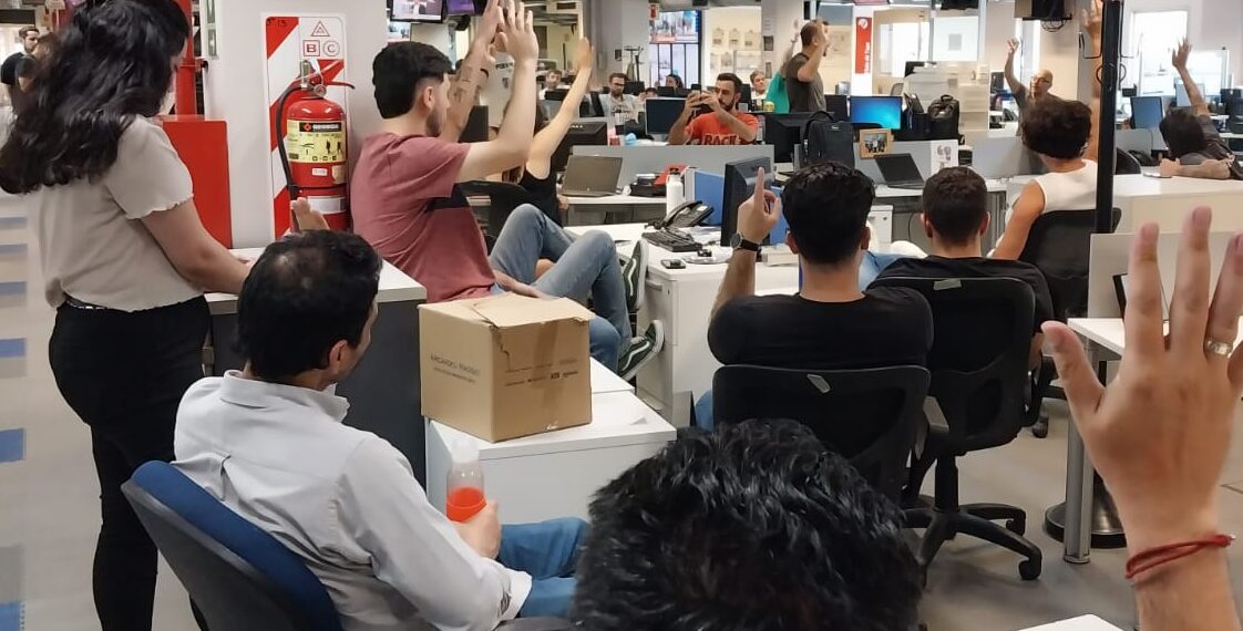 Luego de la jornada por el salario, movilizamos con las centrales por los derechos de todas y todas