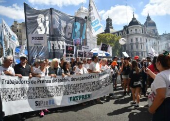 24M: Desde Télam hasta la Plaza por Memoria, Verdad y Justicia