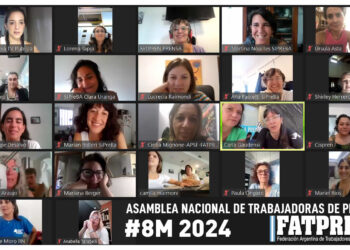 #8M: asamblea nacional de trabajadoras de prensa