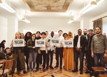 La defensa de Télam y el repudio a los ataques a la prensa, presentes en Georgia junto a organizaciones internacionales de derechos humanos