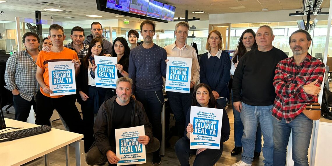 Jornada de lucha en prensa televisada