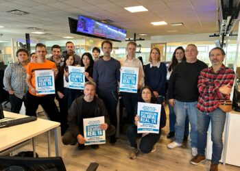 Jornada de lucha en prensa televisada