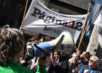 Movilizamos a Página/12 y la Secretaría de Trabajo por el plan de lucha contra los salarios de pobreza en prensa
